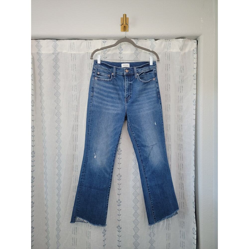 Pistola Step Fray High Rise Jeans